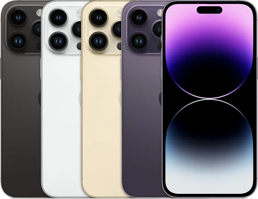 Colores del iPhone 14 Pro Max